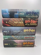 5x BÜCHER Harry Potter Band Gebundene Ausgabe  Hardcover