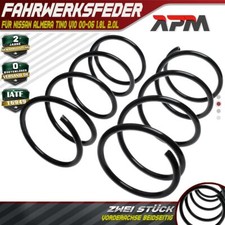 2x Federn Fahrwerksfeder