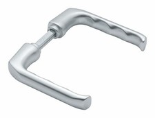 Hoppe London Aluminium-Türgriff-Paar 113 für Innentüren - silberfarben - 550180