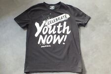 Look54 Berlin Herren T-Shirt L schwarz mit Druck in weiß