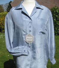 Neu: weite Bluse 100% Seide