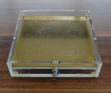 Goldplatte Ampullenablage Testtableau Abgreifelektrode Bioresonanz Testset