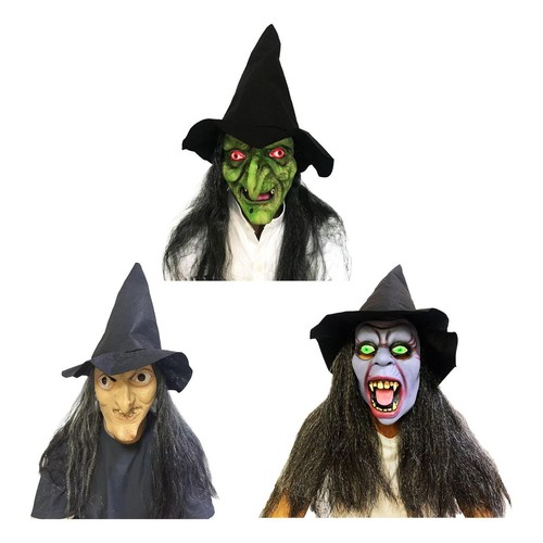 Halloween gruselige hexenmaske - halloween,