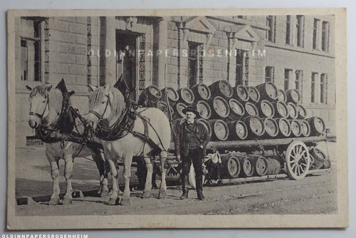Münchener bierwagen pferde - münchener,