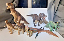 Schleich Dinosaurier Konvolut 7 Figuren 1993–2005, teils selten, guter Zustand