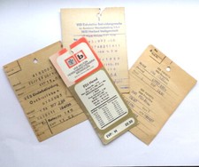 4 DDR Hersteller - Etiketten