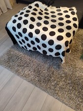 Schal s/w Polkadots Zara 180cm