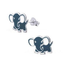 Kinder Ohrringe Elefant 925