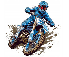 Motorrad Essbar Motorcross