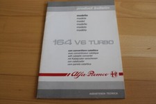 WERKSTATTHANDBUCH Technik Daten technical data Alfa Romeo 164 V6 Turbo 1990