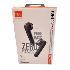 JBL Tune 225 TWS In-Ear Bluetooth Kopfhörer mit Ladecase - Schwarz
