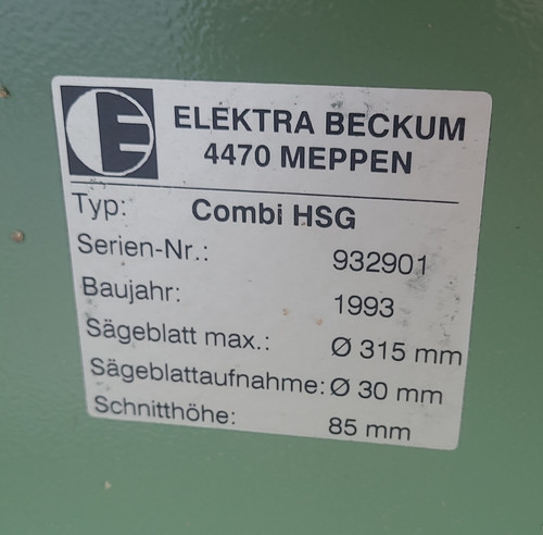 Elektra beckum combi - beckum,