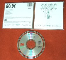 AC/DC Flick Of The Switch GERMANY CD TOP! rare early press 1983 Rock ANGUS YOUNG