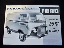 FORD FK 1000 TAUNUS TRANSIT 4S