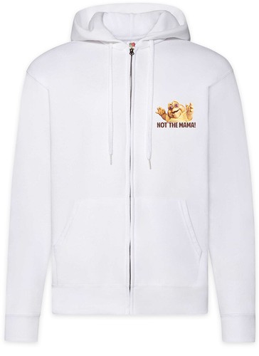 Not the mama zipper hoodie - the,