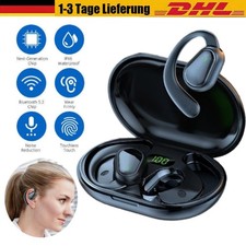 Kabellos Sport Bluetooth Kopfhörer, Open Ear Kopfhörer Bluetooth 5.3 Kopfhörer