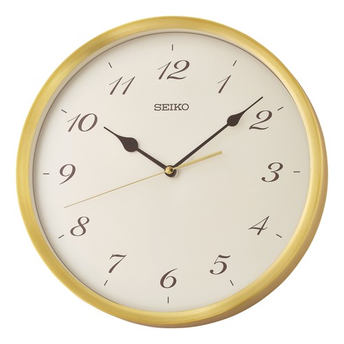 Seiko goldfarbene wanduhr - seiko,