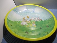 1  Teller  Blech   Dekoration