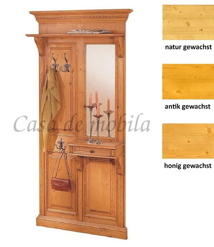 Wandgarderobe mit spiegel - wandgarderobe,