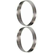  2 stücke Edelstahl Törtchen