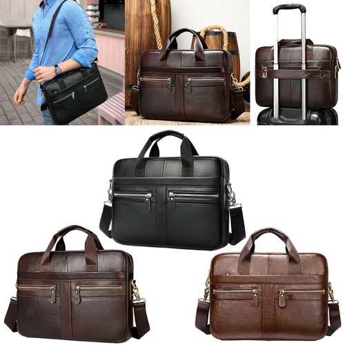 Leder aktentasche business - leder,