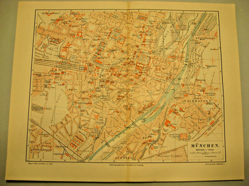 München stadtplan 2 - stadtplan,