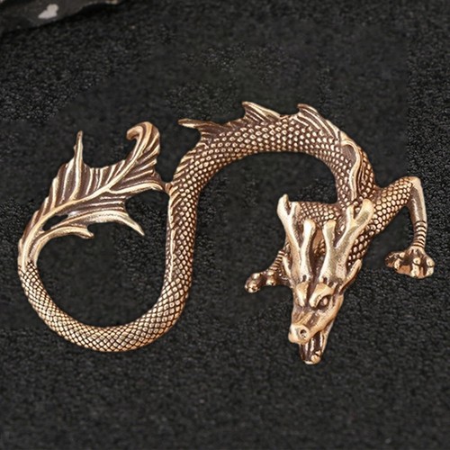 Messing-Drachen-Figur