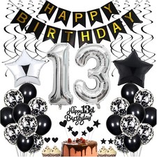 Geburtstagsdeko Set Latex