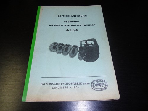 Betriebsanleitung dreipunkt - betriebsanleitung,