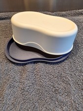 TUPPERWARE  *  Butterdose   * Butterperle *  Junge Welle  * Blau *