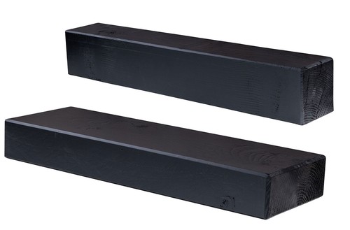 Levandeo wandregal holz massiv - levandeo,