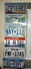 Amerikanische Kennzeichen Nummernschild USA