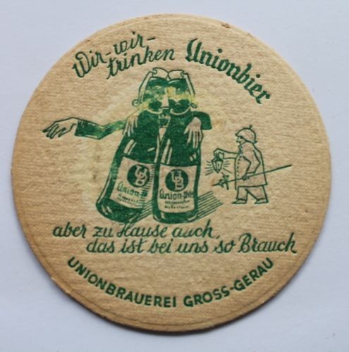 Bierdeckel unionbier - unionbier,