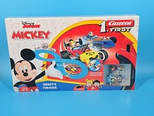 CARRERA FIRST Rennbahn Mickey's Fun Race Komplettset ab 3 Jahren NEU