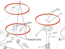 Oase Ersatz-Set Bedienelemente