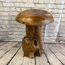 50 cm x 35 cm Holz Pilz Kröte
