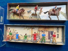 MERTEN BOX Konvolut -Vintage-Modellbaufiguren HO, (Auf dem Land) , TOP ZUSTAND