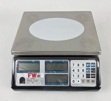 Marktwaage mit Zweitanzeige, Preisrechnende Waage 56-PPI, geeichte Ladenwaage Ne