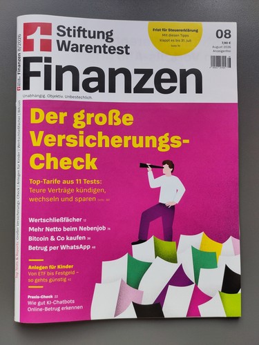 Finanztest stiftung warentest - stiftung,