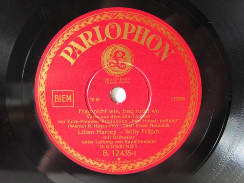 78rpm lilian harvey willy - lilian, &
