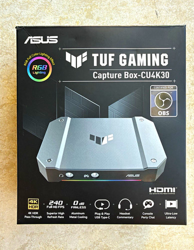 Asus tuf gaming capture - gaming, card