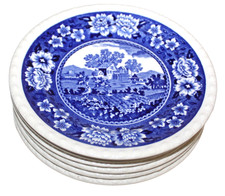 Rusticana Blau 6 Brotteller 15