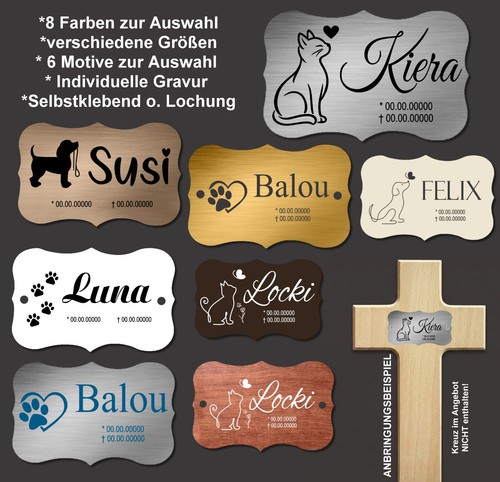 Schild tier trauer hunde - 1,