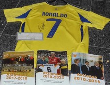AL NASSR "RONALDO" ADIDAS TRIKOT & CERTIFIKAT GR.XL; Handsigniert CHARITY"