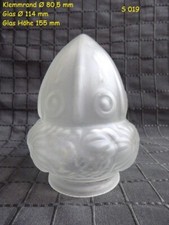 Jugendstil Lampenglas Antik