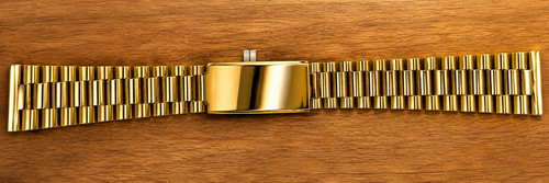Edelstahl uhrenarmband - 18,