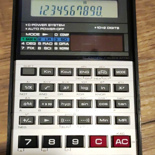 Casio 115v super fx - fx-115v, super-fx