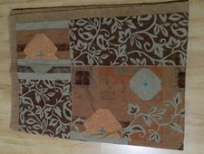 Bassetti Plaid in Brauntönen