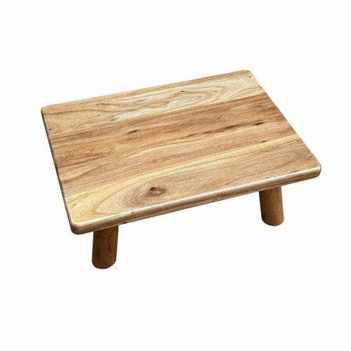 Niedriger holzschemel - niedriger,