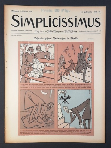Simplicissimus illustrierte - simplicissimus:,